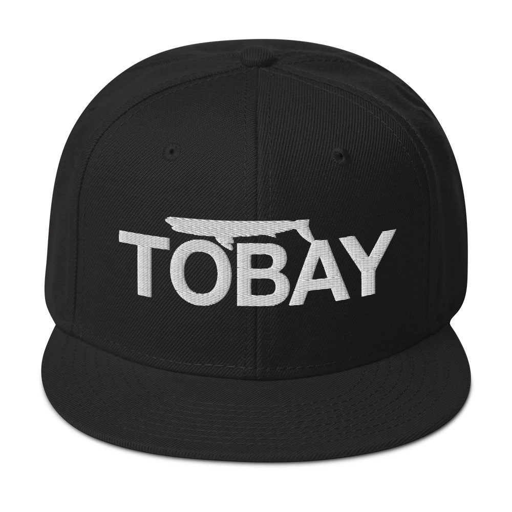 Massapequa TOBAY Shark Snapback Hat