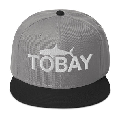 Massapequa TOBAY Shark Snapback Hat