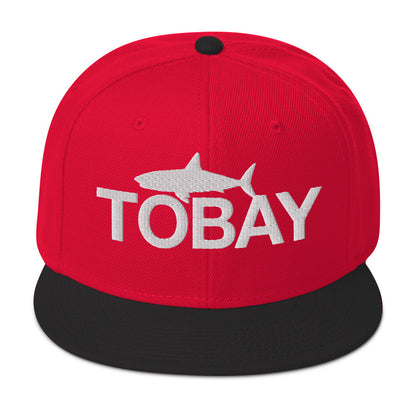 Massapequa TOBAY Shark Snapback Hat