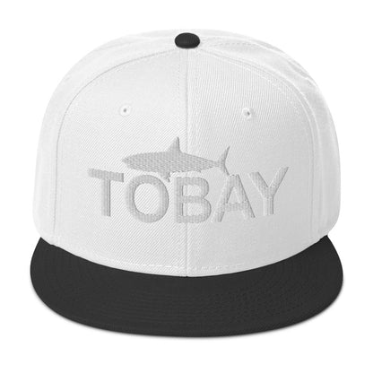 Massapequa TOBAY Shark Snapback Hat