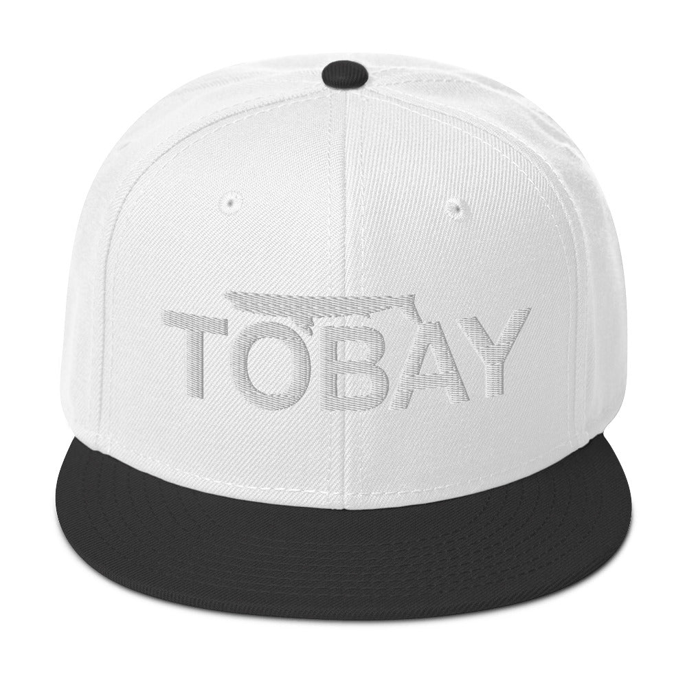 Massapequa TOBAY Shark Snapback Hat