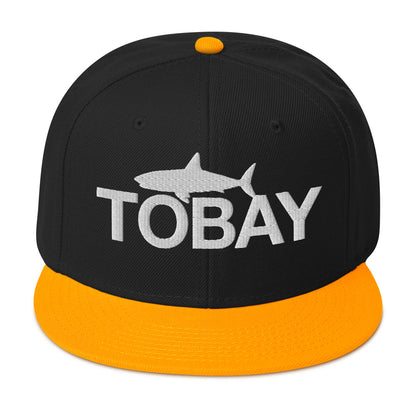 Massapequa TOBAY Shark Snapback Hat