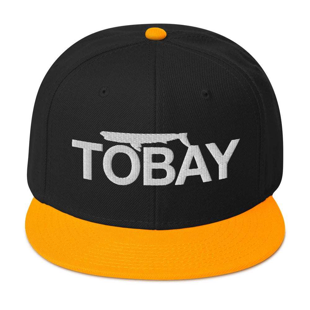 Massapequa TOBAY Shark Snapback Hat