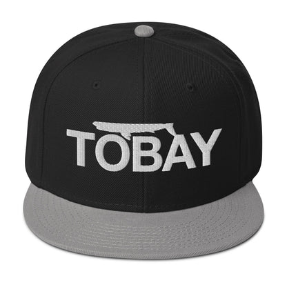 Massapequa TOBAY Shark Snapback Hat