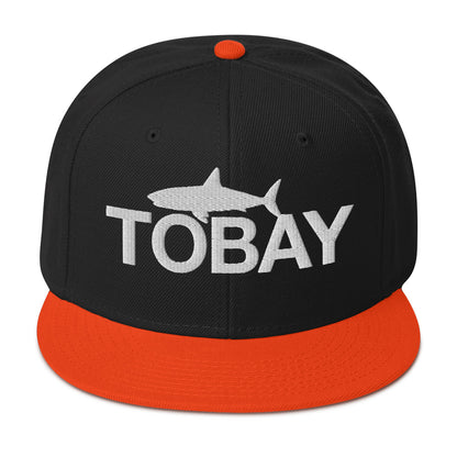 Massapequa TOBAY Shark Snapback Hat