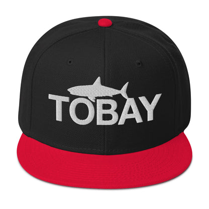 Massapequa TOBAY Shark Snapback Hat