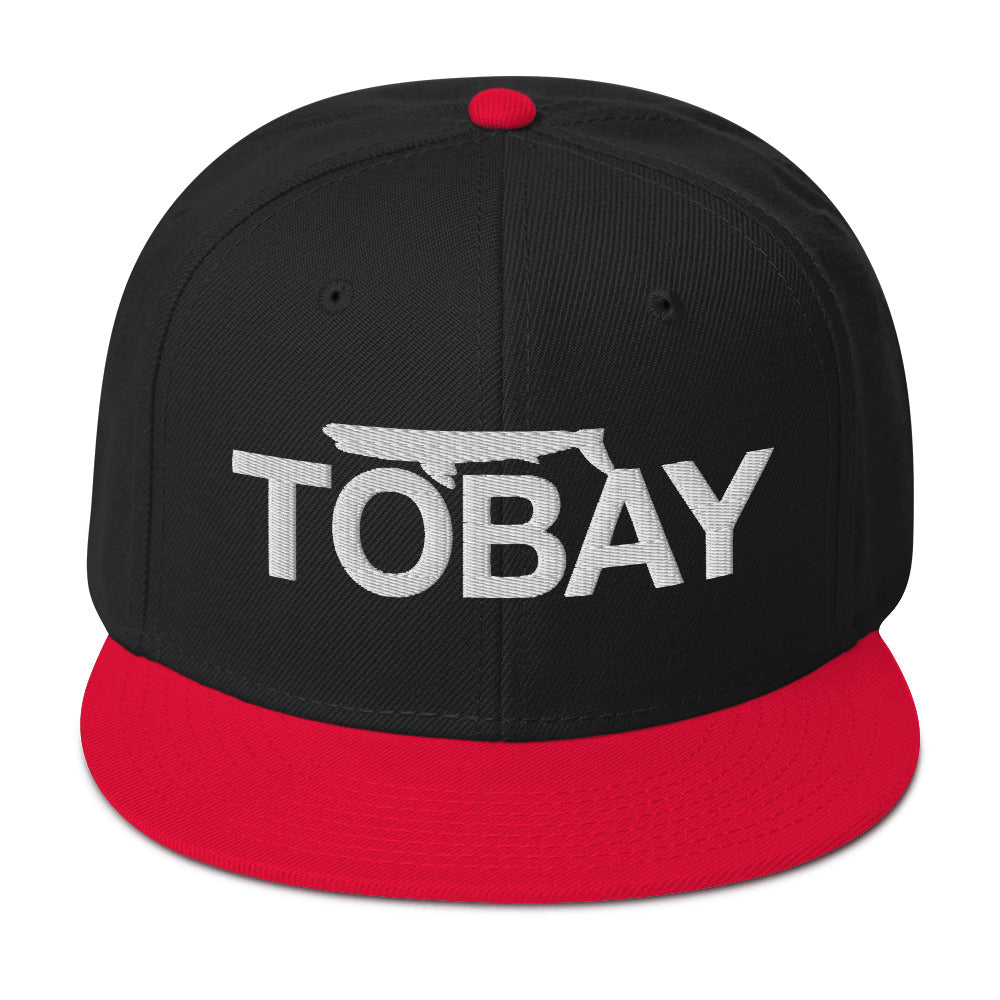 Massapequa TOBAY Shark Snapback Hat