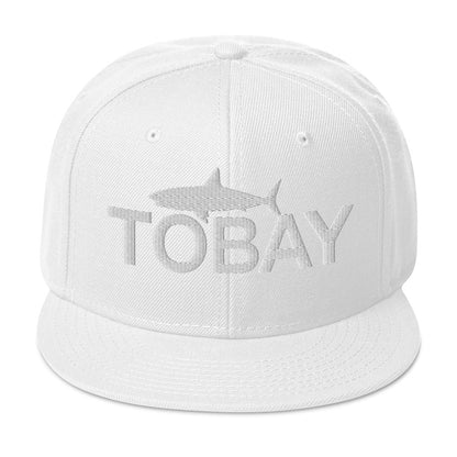 Massapequa TOBAY Shark Snapback Hat