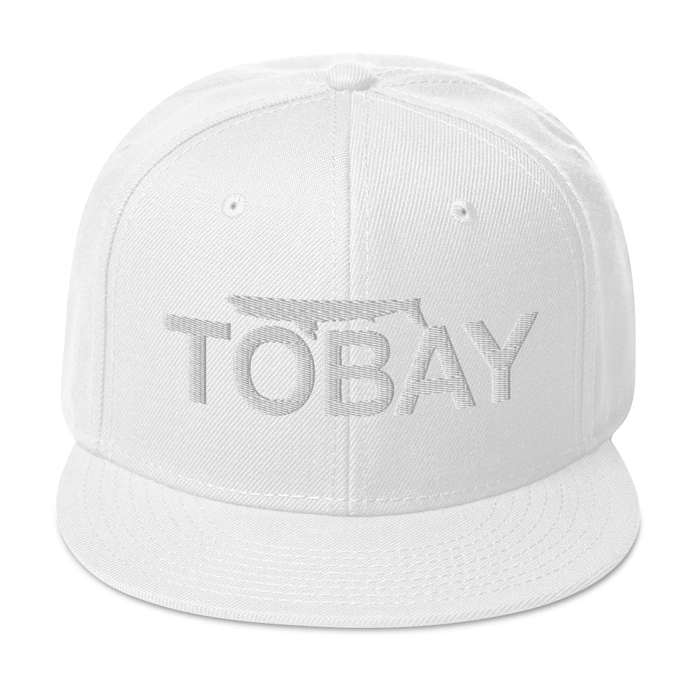 Massapequa TOBAY Shark Snapback Hat