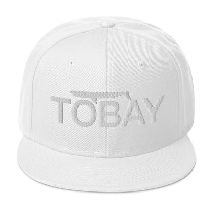 Massapequa TOBAY Shark Snapback Hat