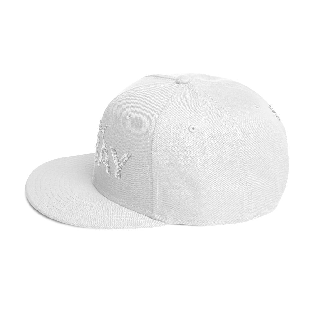 Massapequa TOBAY Shark Snapback Hat