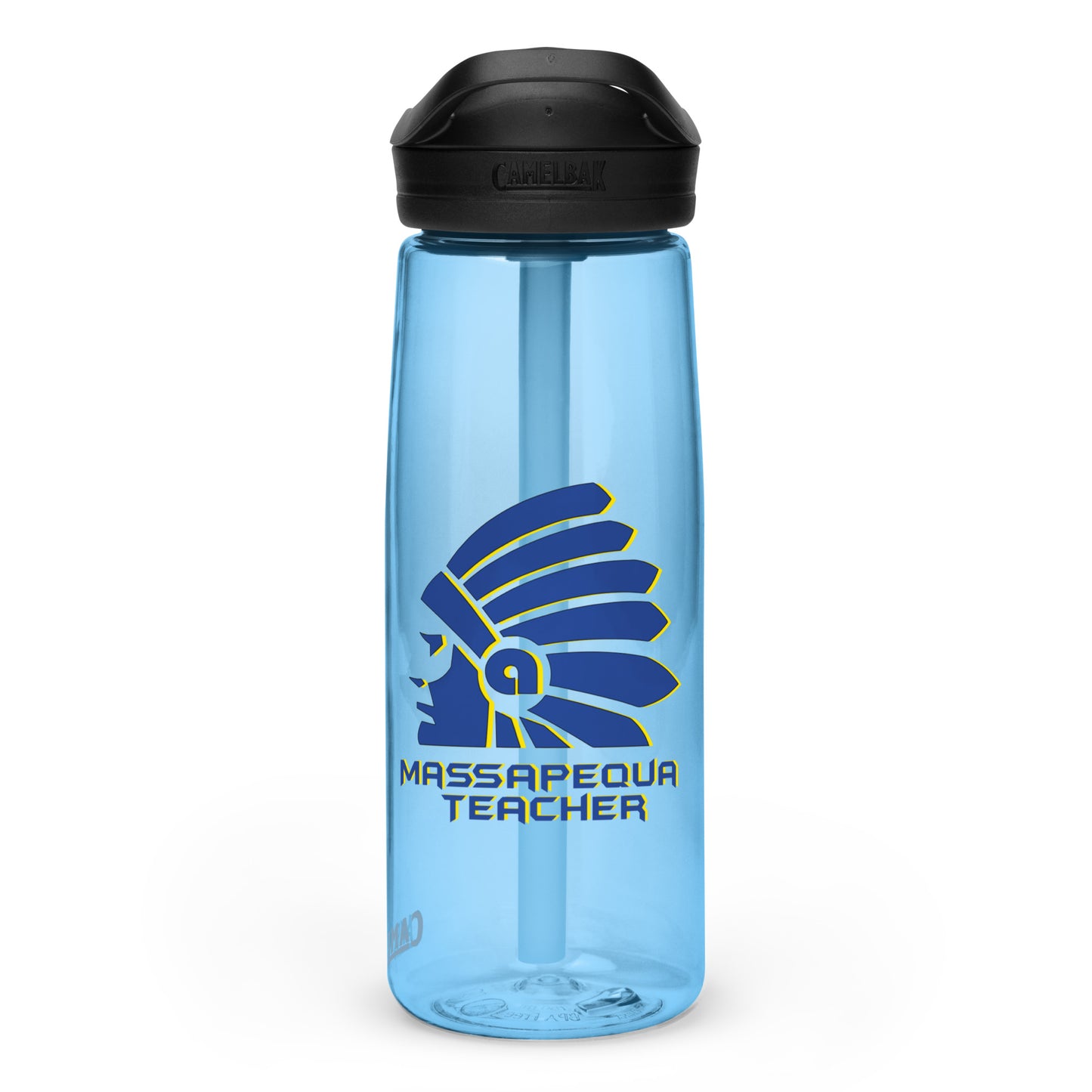 Massapequa Teacher Chiefs Sports water bottle