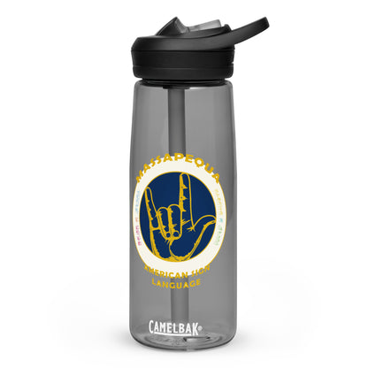 Massapequa ASL Sports water bottle