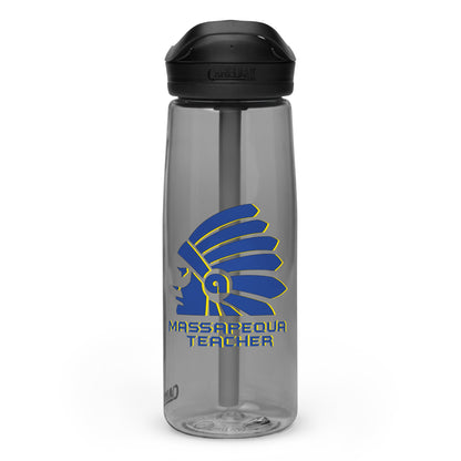 Massapequa Teacher Chiefs Sports water bottle