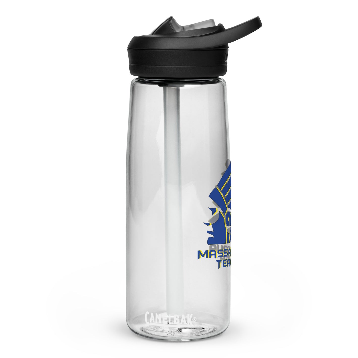 Massapequa Teacher Chiefs Sports water bottle