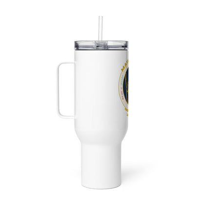 Massapequa ASL Travel mug with a handle