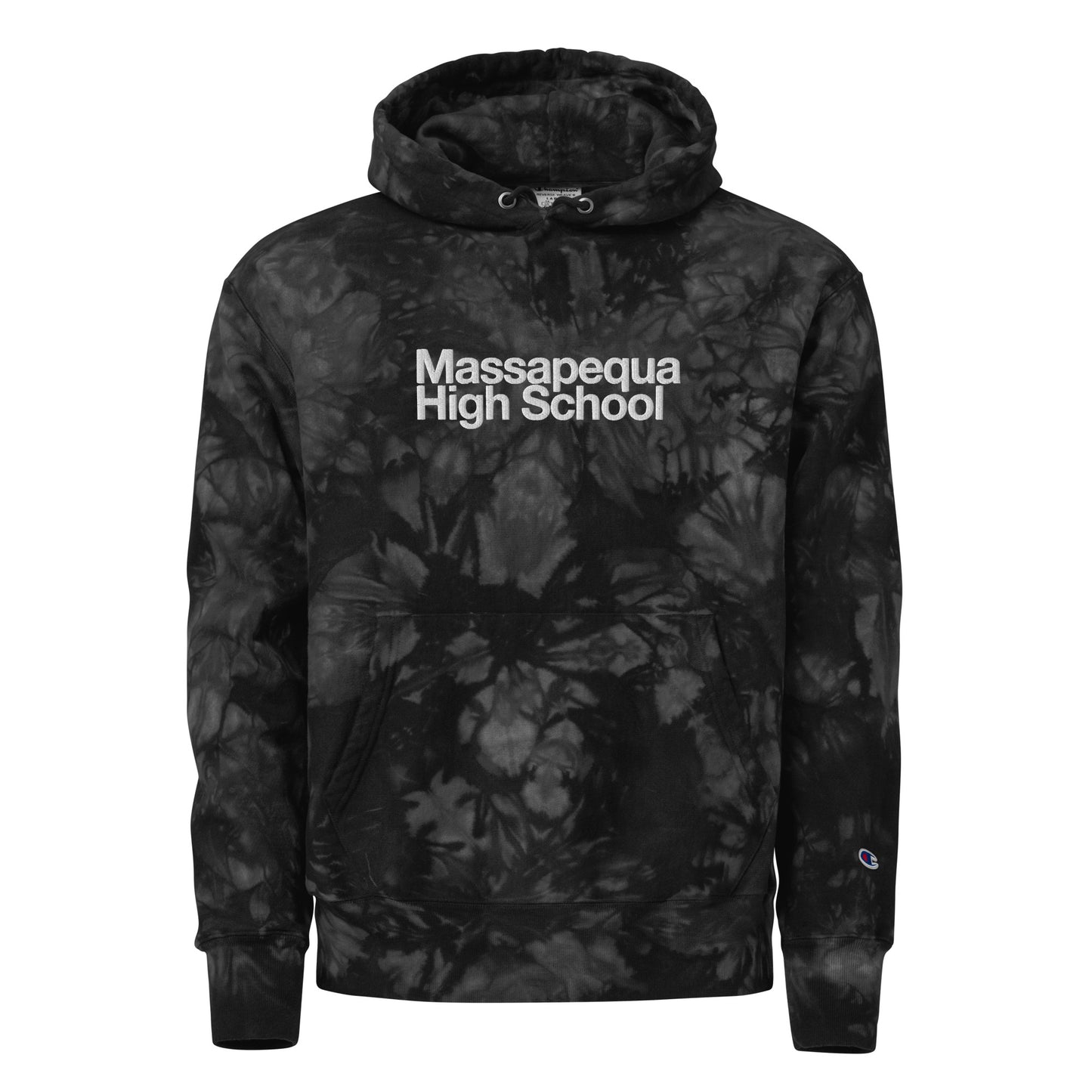 Massapequa High School Modern Unisex Champion tie-dye hoodie