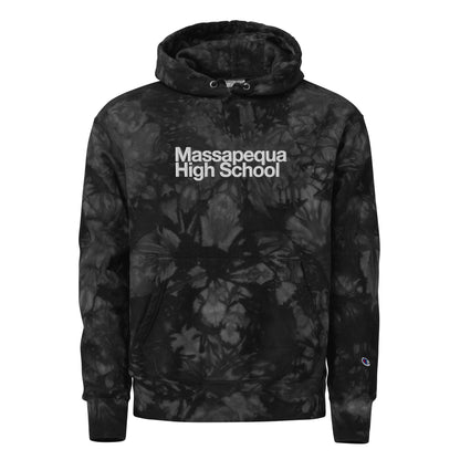 Massapequa High School Modern Unisex Champion tie-dye hoodie