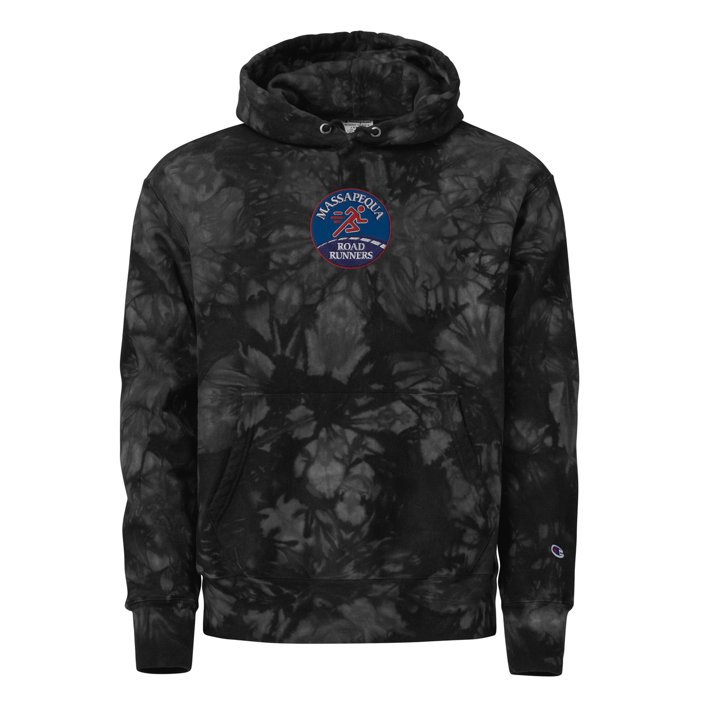 Massapequa Road Runners Unisex Champion tie-dye hoodie