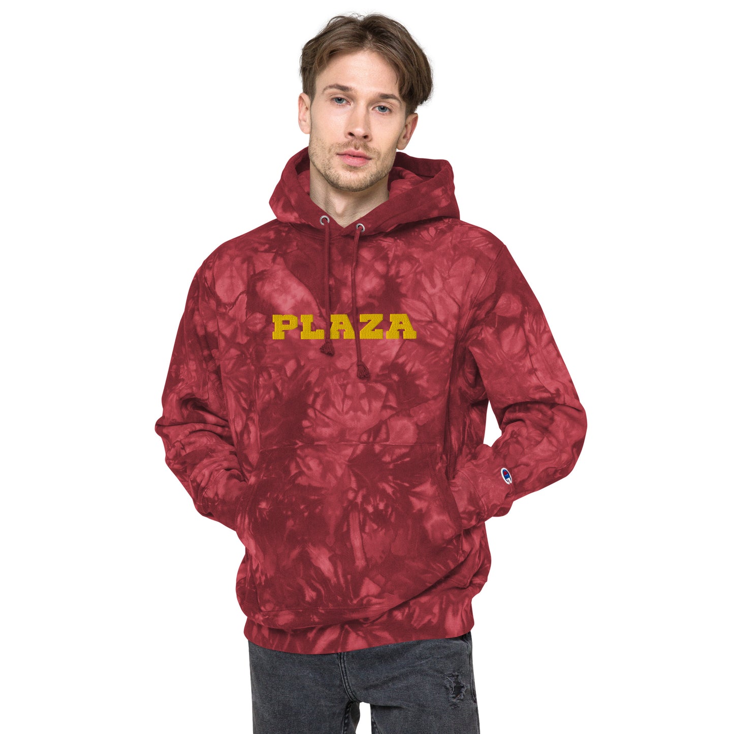 Plaza Unisex Champion tie-dye hoodie