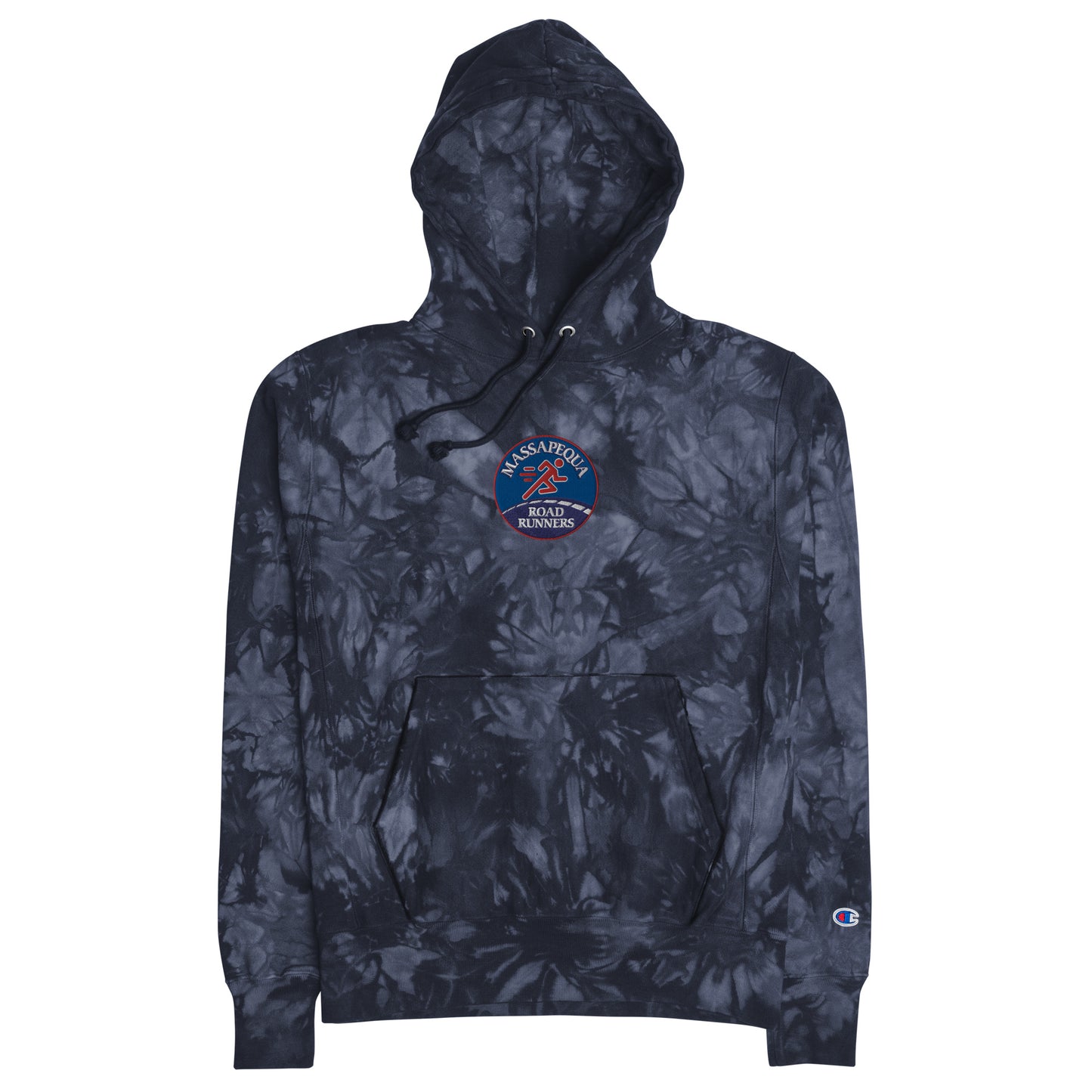 Massapequa Road Runners Unisex Champion tie-dye hoodie