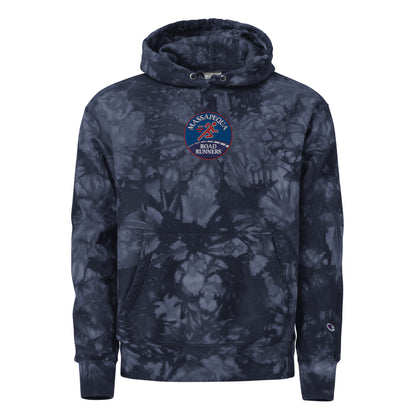 Massapequa Road Runners Unisex Champion tie-dye hoodie