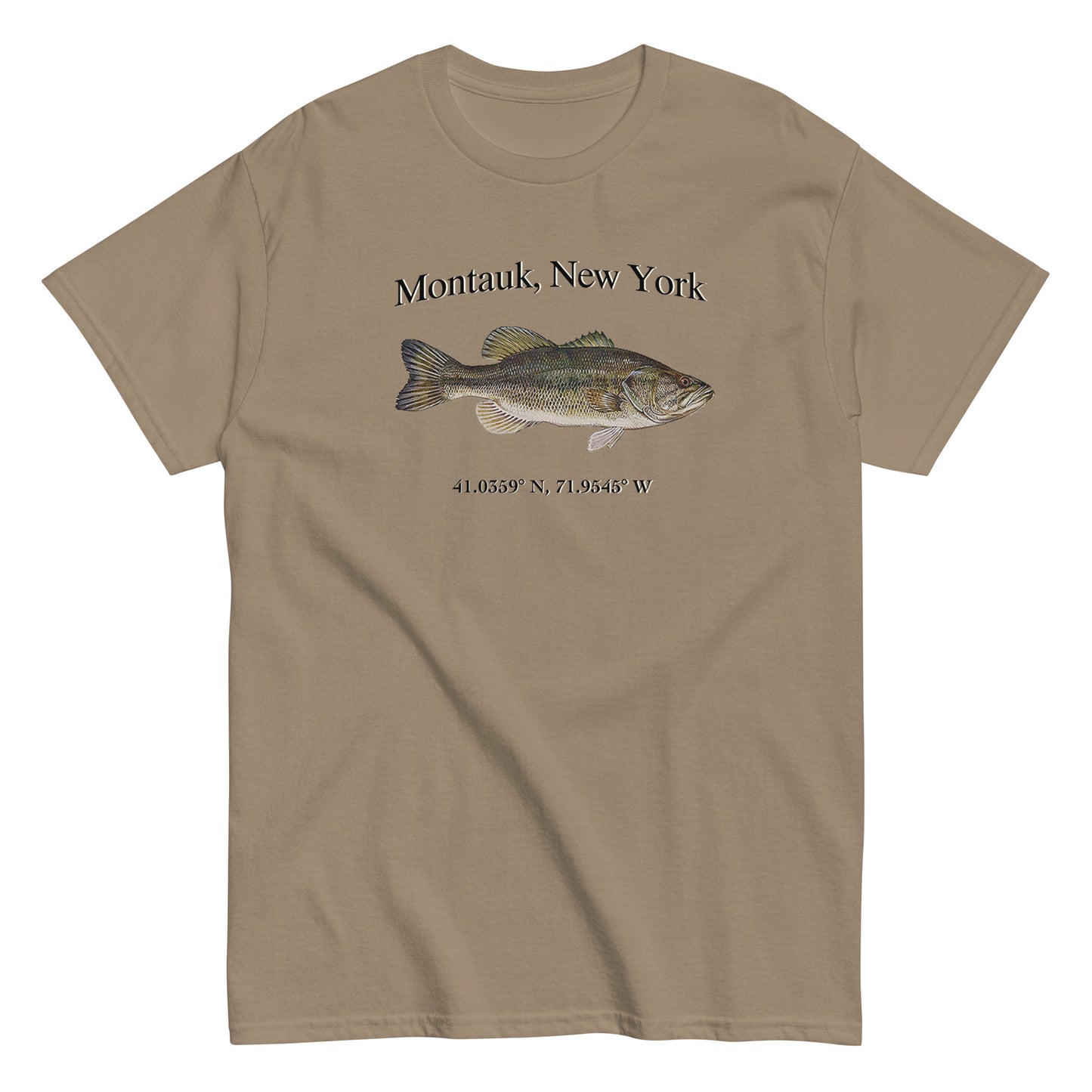 Montauk, NY Fish Unisex classic tee - 2nd Graphic