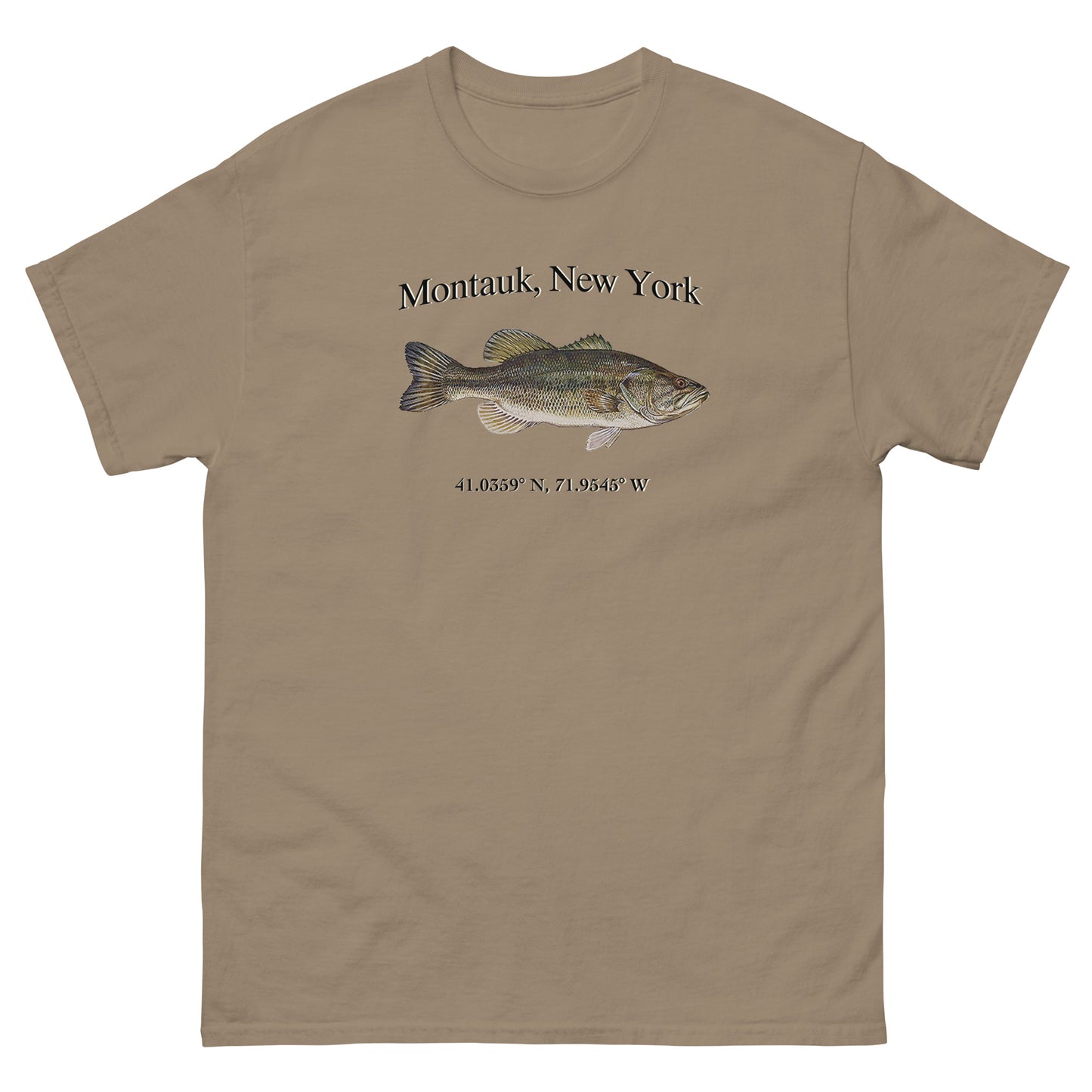 Montauk, NY Fish Unisex classic tee - 2nd Graphic