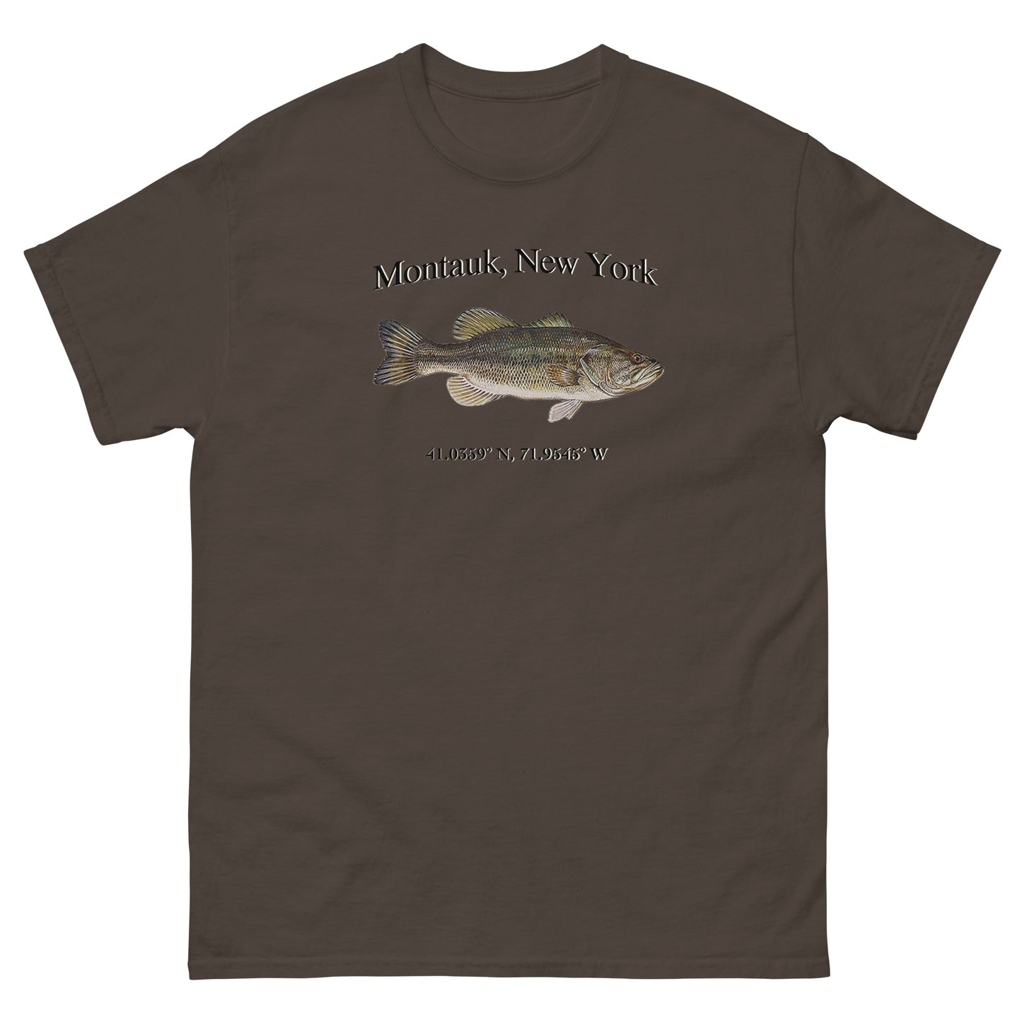 Montauk, NY Fish Unisex classic tee - 2nd Graphic