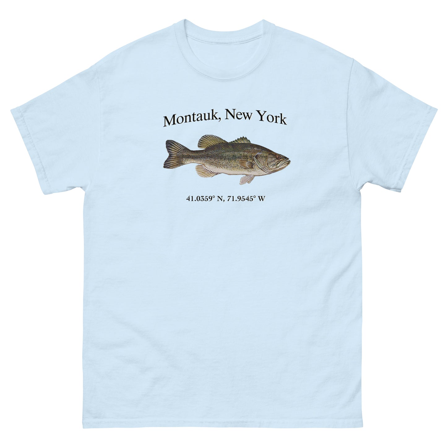 Montauk, NY Fish Unisex classic tee - 2nd Graphic