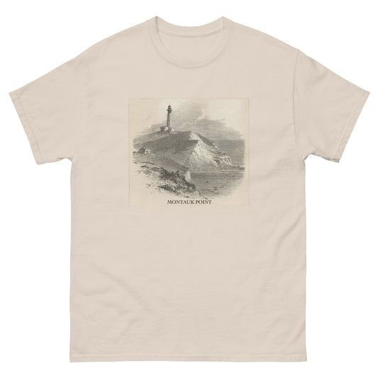 Montauk Light House Graphic 6 Unisex classic tee