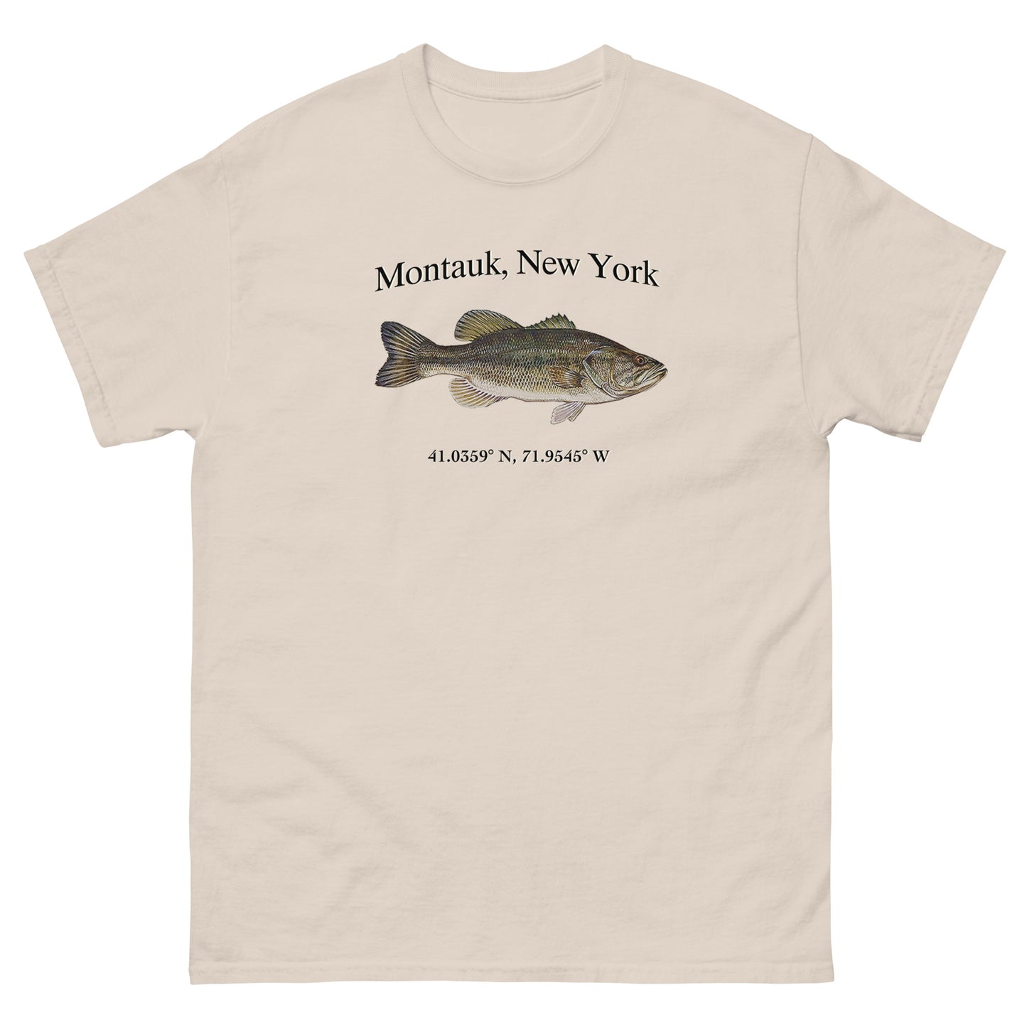 Montauk, NY Fish Unisex classic tee - 2nd Graphic