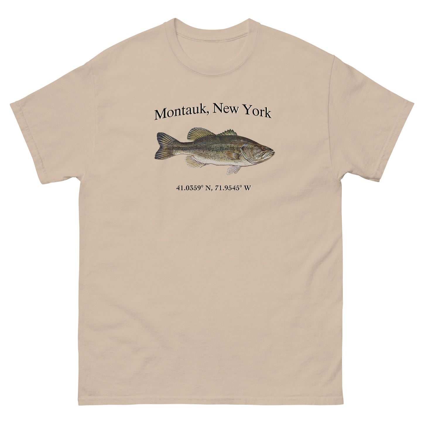 Montauk, NY Fish Unisex classic tee - 2nd Graphic