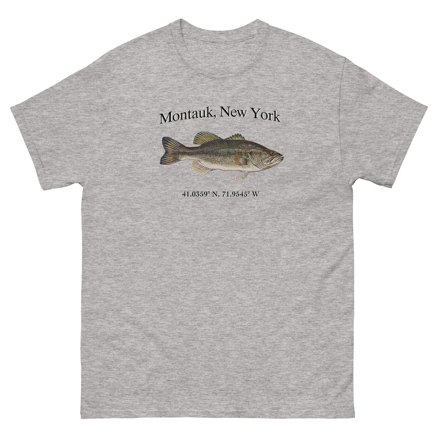 Montauk, NY Fish Unisex classic tee - 2nd Graphic