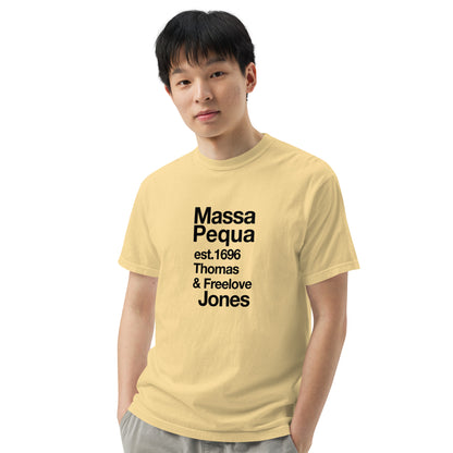 Massapequa History Unisex garment-dyed heavyweight t-shirt