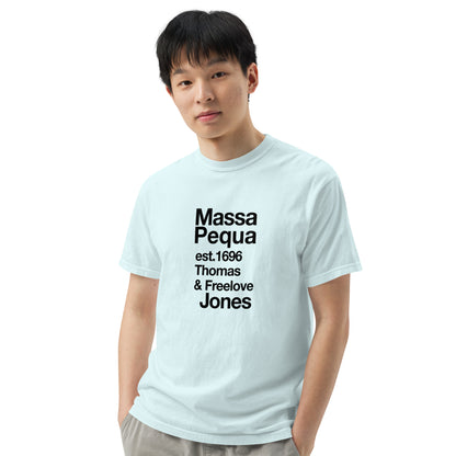 Massapequa History Unisex garment-dyed heavyweight t-shirt