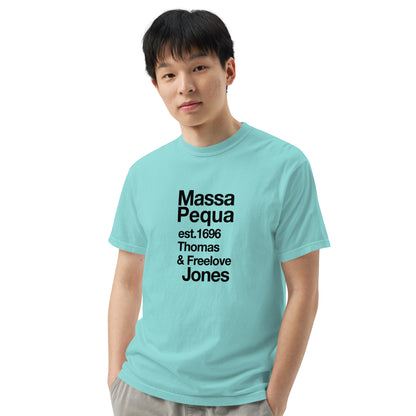 Massapequa History Unisex garment-dyed heavyweight t-shirt