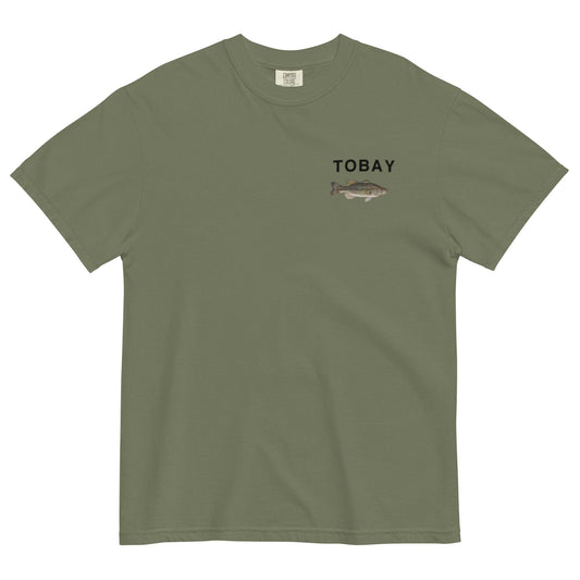 TOBAY Fish Unisex heavyweight t-shirt