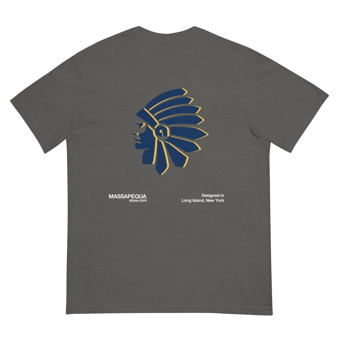 Massapequa Modern Chief Unisex garment-dyed heavyweight t-shirt