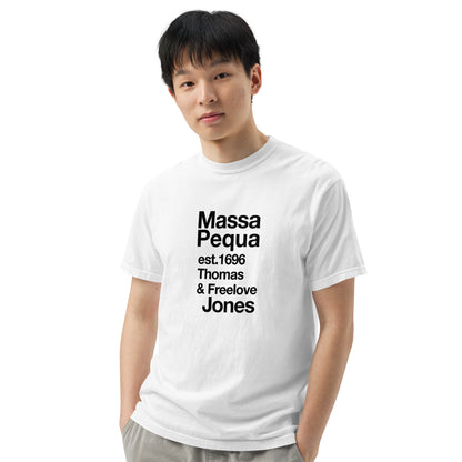 Massapequa History Unisex garment-dyed heavyweight t-shirt