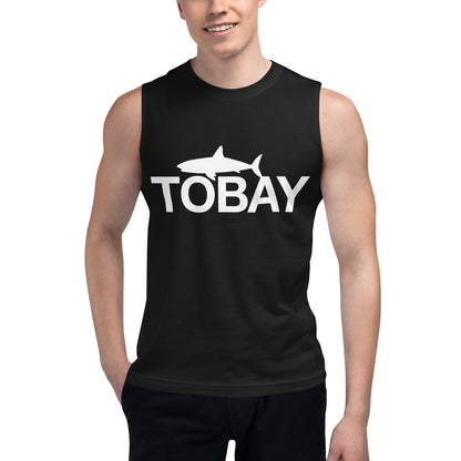 Massapequa TOBAY Shark Muscle Shirt