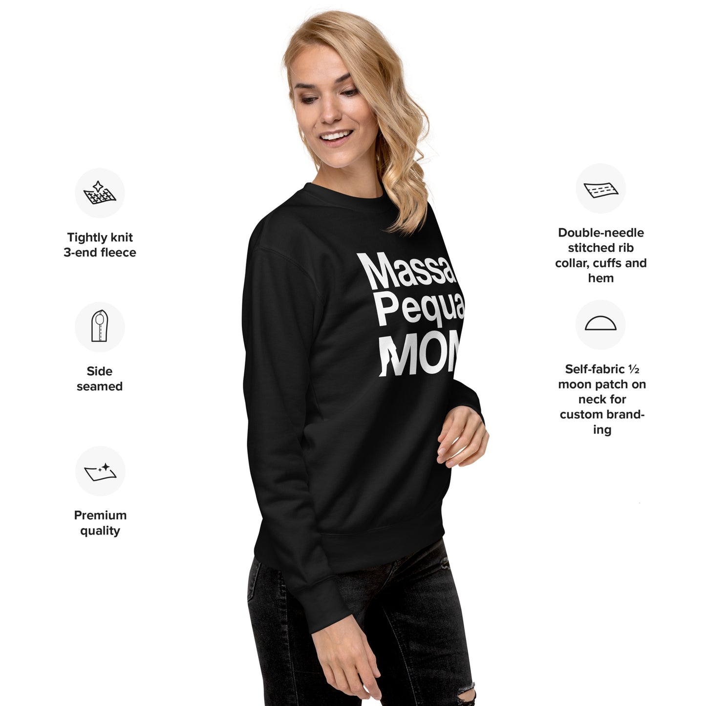 Massapequa Mom Women's Unisex Premium Sweatshirt