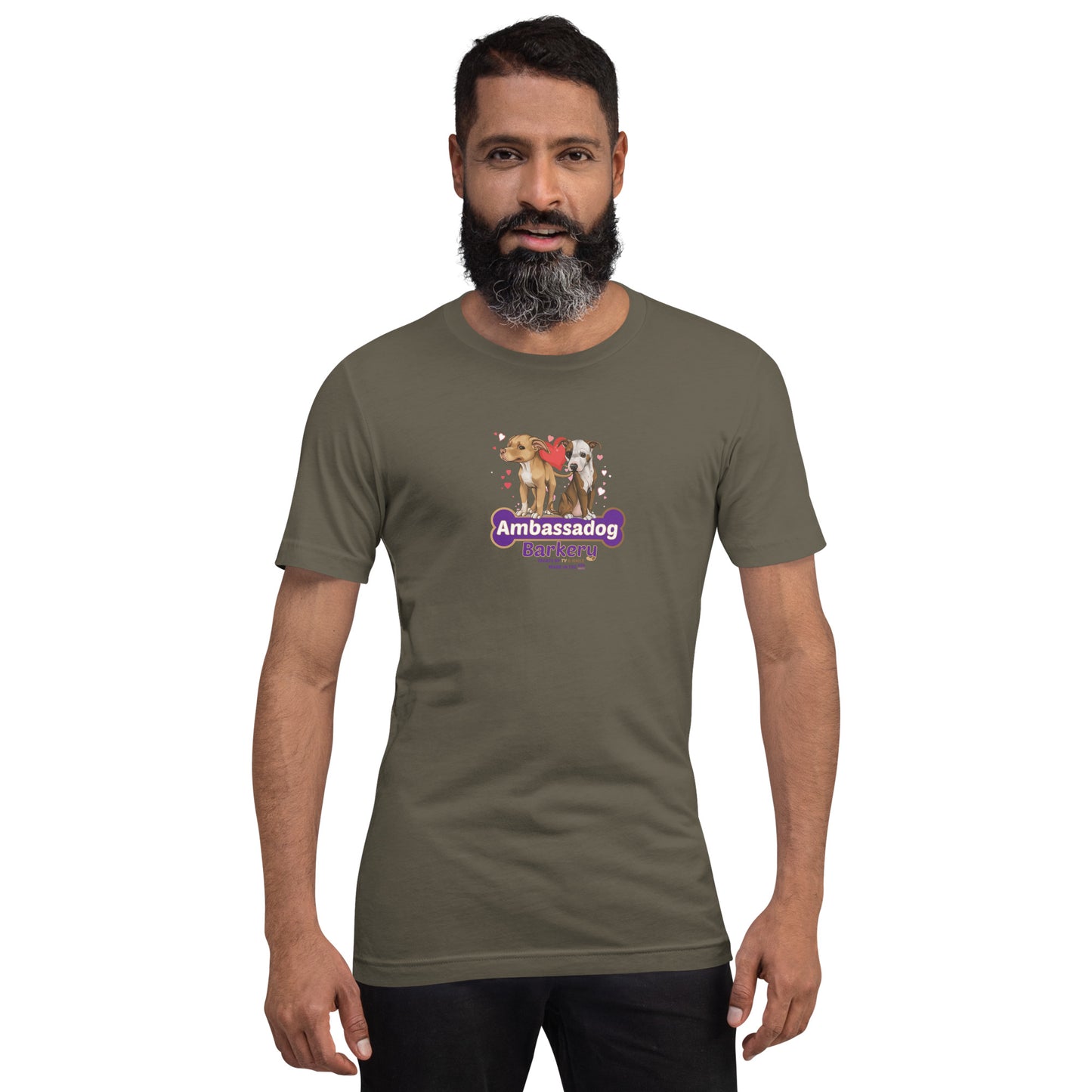 Titus and Hailey Dog Collection Unisex t-shirt