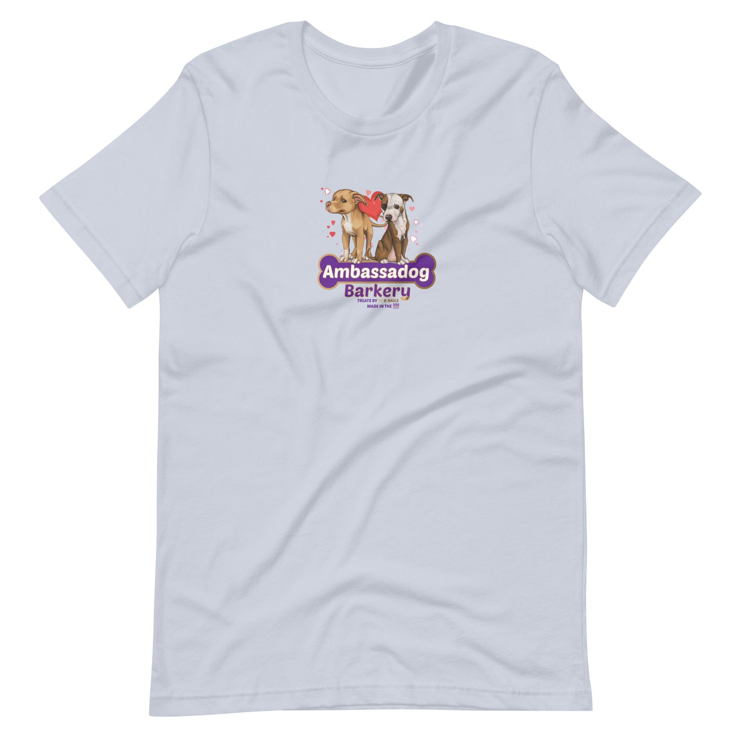 Titus and Hailey Dog Collection Unisex t-shirt