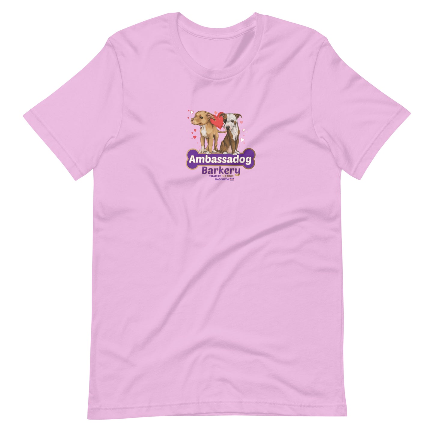 Titus and Hailey Dog Collection Unisex t-shirt