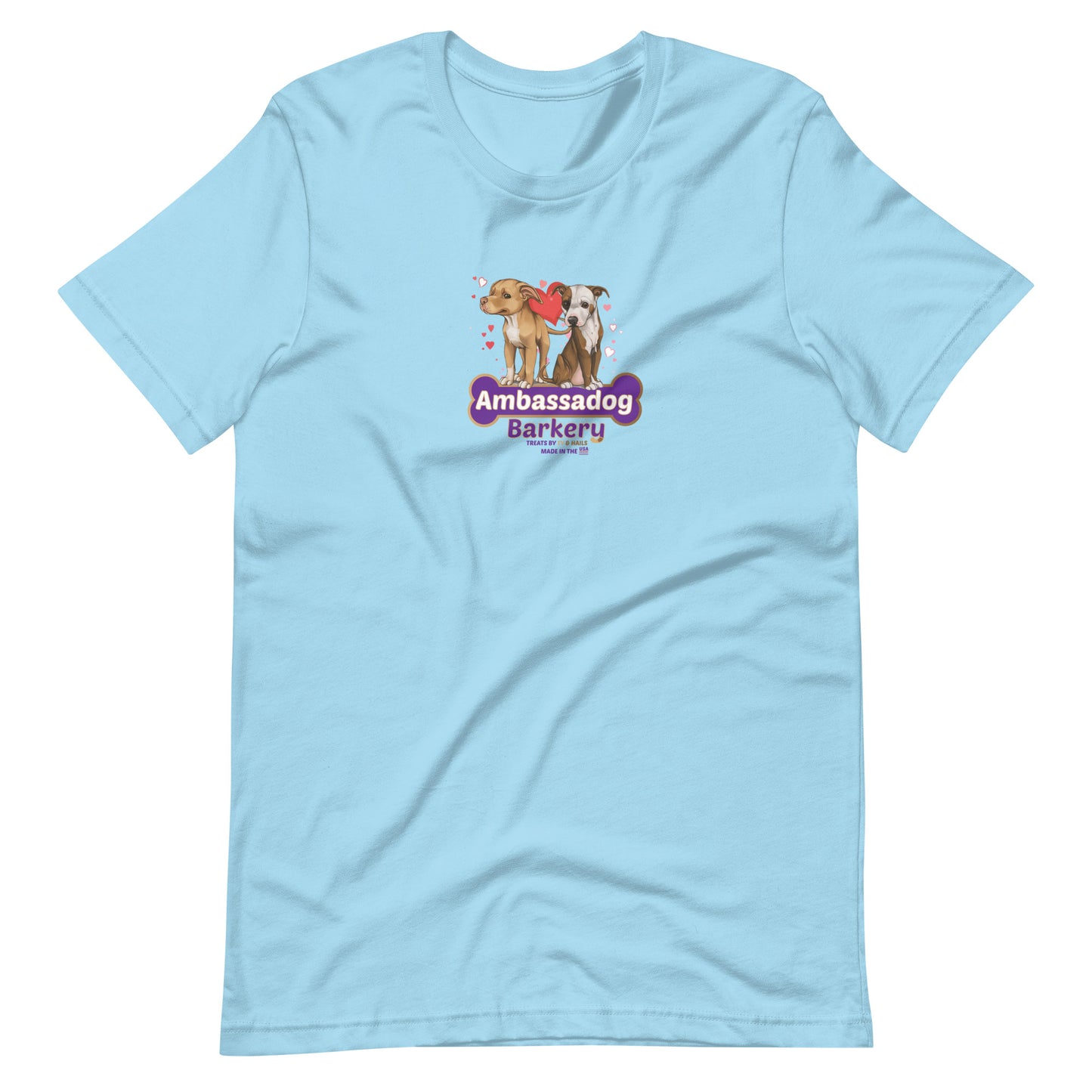 Titus and Hailey Dog Collection Unisex t-shirt