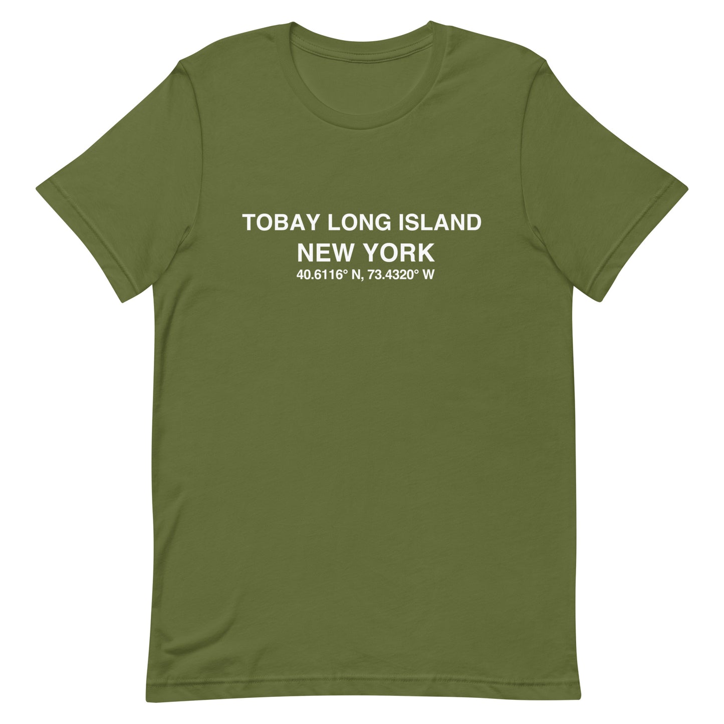 Massapequa TOBAY design Unisex t-shirt