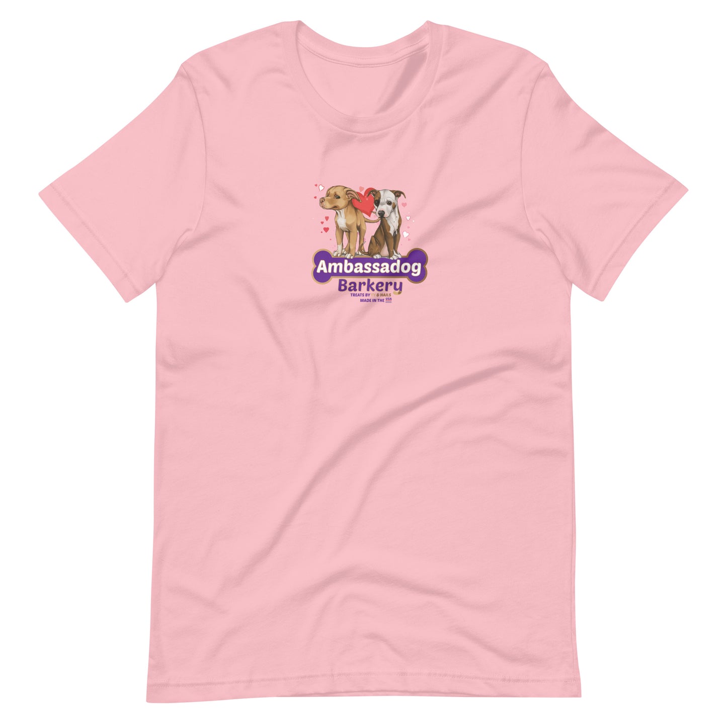 Titus and Hailey Dog Collection Unisex t-shirt