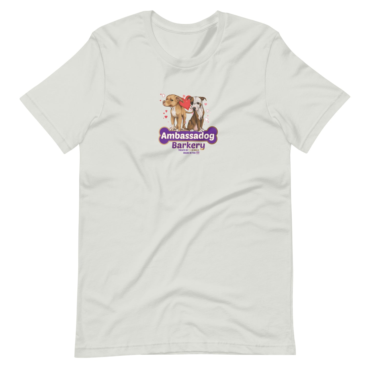 Titus and Hailey Dog Collection Unisex t-shirt