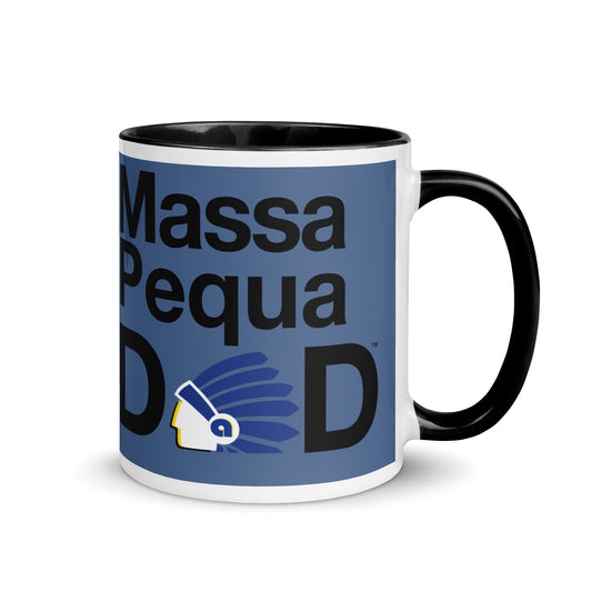 Massapequa Dad Modern Chiefs Mug with Color Inside